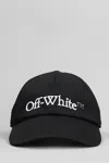 Off-white Hats In Black Cotton In Black
