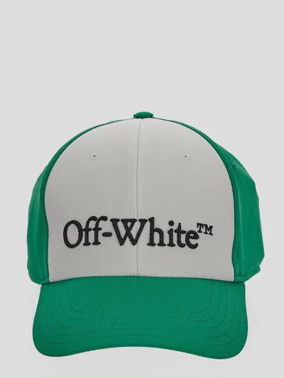 Off-white Hats In White Kell