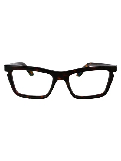 OFF-WHITE OFF-WHITE HAVANA ACETATE GLASSES