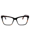 Off-white Optical Style 67 Glasses In Black