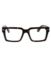 Off-white Optical Style 54 Square Frame Glasses In Black