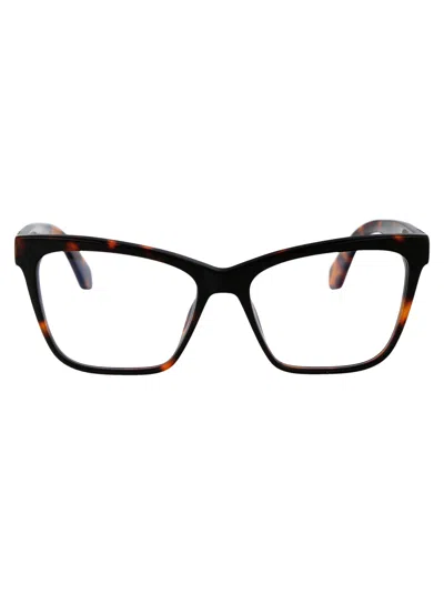 OFF-WHITE OFF-WHITE HAVANA ACETATE GLASSES