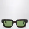 Off-white Havana Acetate  Sunglasses