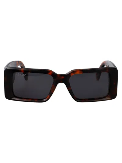 Off-white Havana Acetate  Sunglasses