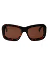 Off-white Havana Acetate Sunglasses In Brown