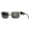 Off-white Hays Dark Grey Square Unisex Sunglasses Oeri125 0907 54