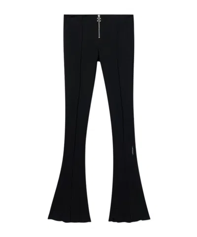 Off-white Heavy Jersey Slim Pants In Black