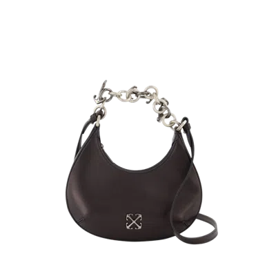 Off-white Hemisphere Shoulder Bag - Leather - Black