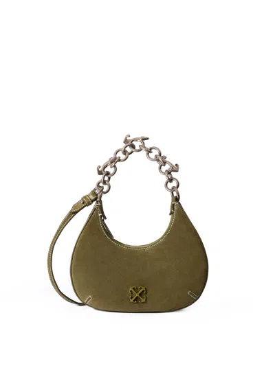Off-white Hemisphere Suede Bag