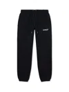 Off-white Helvetica-print Track Pants In Black