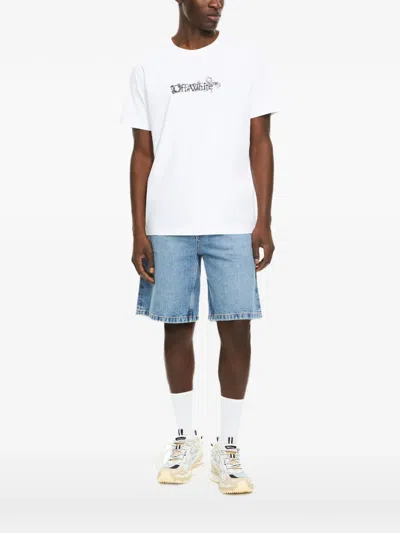 Off-white Heraldic Arrow T-shirt In White
