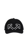 Off-white Heritage Arrow Baseball Cap In Black