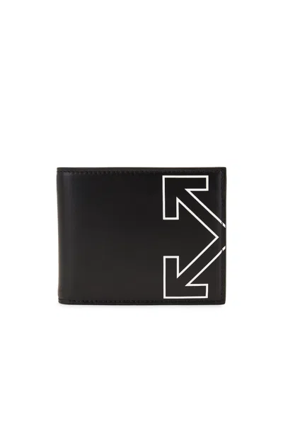 Off-white Heritage Bifold Wallet In Black & White