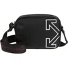 Off-white Heritage Messenger Bag In Black - White