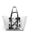 Off-white Heritage Day Off Tote Ripstop Bags In Clear