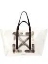 Off-white Heritage Day Off Tote Bag In White