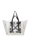 Off-white Heritage Day Off Tote Ripstop Bags In Beige