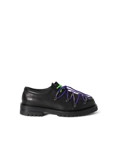 Off-white Heritage Leather Loafers In Black