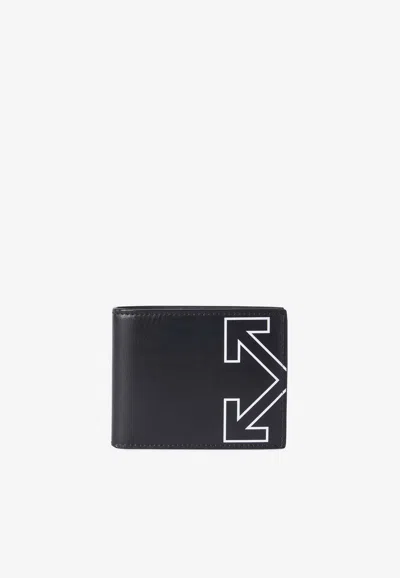 OFF-WHITE HERITAGE LOGO LEATHER WALLET