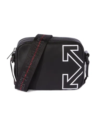OFF-WHITE OFF-WHITE HERITAGE ZIPPED MESSENGER BAG