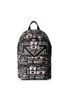 Off-white Heritage Multilogo Backpack In Black