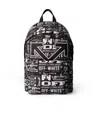 Off-white Heritage Multilogo Backpack In Black