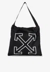 Off-white Off White Heritage Tote Bag Men In Black