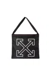 Off-white Off White Heritage Tote Bag Men In Black