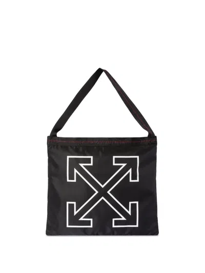 Off-white Heritage Tote In Black