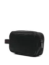 Off-white Heritage Wash Bag In Black