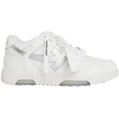 Pre-owned Off-white Herren Turnschuhe Omia189f23lea009 0172 In Wei