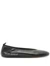 Off-white Flat Shoes In Black