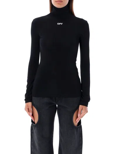 OFF-WHITE OFF-WHITE HIGH NECK TOP