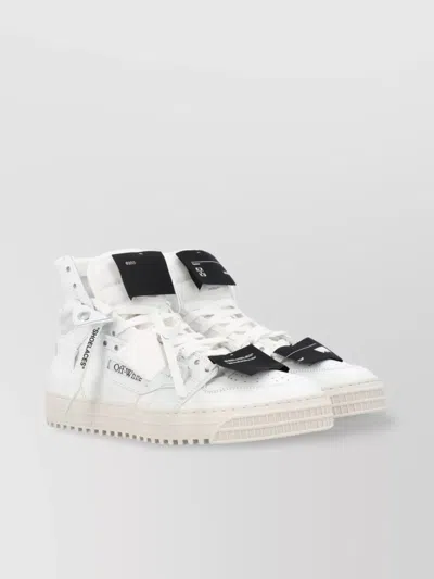 Off-white 20mm 3.0 Off Court Leather Sneakers In White