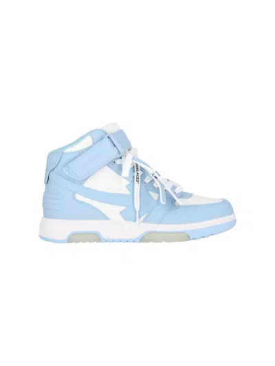OFF-WHITE HIGH-TOP SNEAKERS "OUT OF OFFICE"