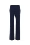 Off-white Wide-leg Virgin-wool-blend Trousers In 4747