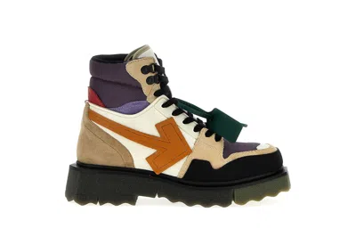 Pre-owned Off-white Hiking Sponge Sneakerboot Multicolour