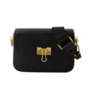 Shop Off-white Hobo Plain Binder Bag - Leather - Black