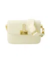 Off-white Hobo Plain Binder Bag - Off White - Leather - Beige In Beige