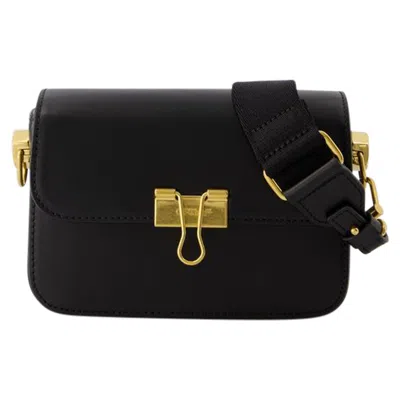 Off-white Hobo Plain Binder Bag - Off White - Leather - Black