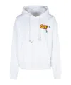 Off-white Hooded Sweater In White