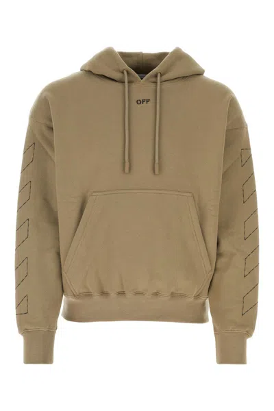 Off-white Hooded Sweatshirt