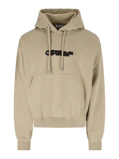 OFF-WHITE SUDADERA - BEIS