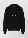 Off-white Off White Off White Knitted Hoodie In Black