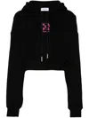 Off-white Hoodie In Black