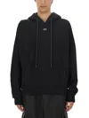 Off-white Hoodie In Black
