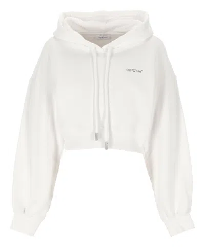 Off-white Hoodie In White