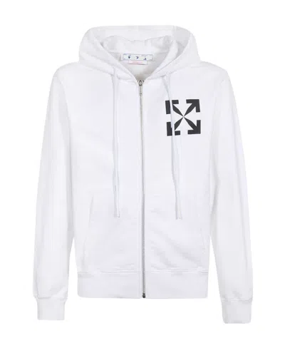 Off-white Hoodie In White