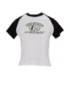 Off-white Graphic Print Raglan Fit T-shirt In White
