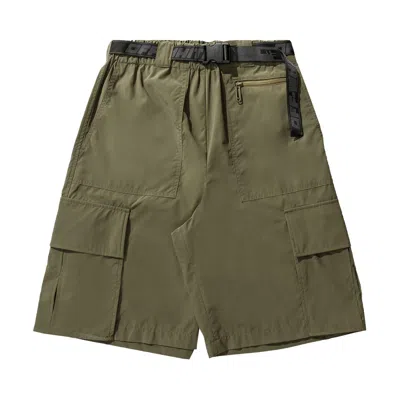 Pre-owned Off-white Industrial Belt Cargo Shorts 'dark Green' | Men's Size L